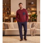 Le pyjama coton fantaisie bicolore