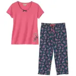 Pyjama en coton fleuri�