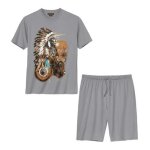 Pyjashort coton fantaisie