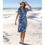 Robe portefeuille motifs animaliers�