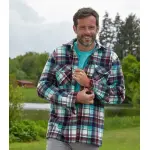 Surchemise polaire � carreaux�