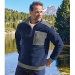 Sweat polaire col zipp� outdoor�