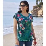 Tee - shirt imprim� tropical