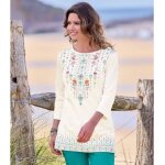 Tunique fantaisie imprim� ethnique�