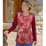 Tunique graphique  imprim vgtal