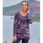 Tunique imprim� animalier�