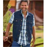Veste denim sans manches Veste denim sans manches