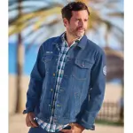 Veste en jean authentique