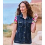 Veste en jean sans manches Veste en jean sans manches