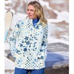 Veste polaire imprim�s floraux