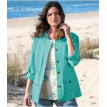 Veste saharienne turquoise