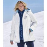 Veste de ski double polaire  capuche