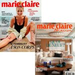 Marie claire + marie claire maison - abonnement 12 mois