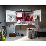 1 charnire invisible  encastrer 35 mm, recouvrement total ouverture 110