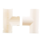 1 t� pour conduits �25mm - blanc - zenitech