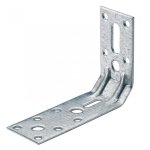 1 querre de renfort acier zingu hettich, l. 100 mm