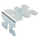 1 Équerre système 32 acier zingué hettich, l. 50 mm 1 Équerre système 32 acier zingué hettich, l. 50 mm