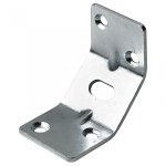 1 renfort d'angle pour table acier zingu hettich, l. 50 mm