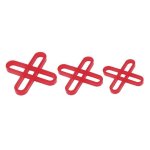 100 croisillons de carrelage 6 mm