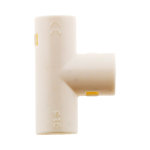 2 t�s pour conduits �16mm - blanc - zenitech