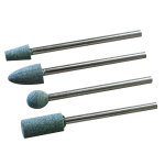 2 meules carbure silicium conique 5 x 8 mm
