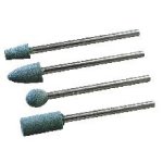 2 meules carbure silicium cylindriques  6 x 13 mm