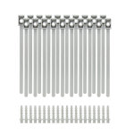 20 colliers � embase chevilles fixation de tubes et gaines bricelec