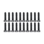 20 embases � cheville pour colliers d'installation bricelec