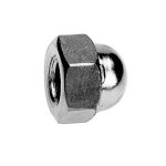 4 crous borgnes acier zingu 6mm