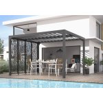 4 panneaux moucharabieh en acier pour pergola per 3630 bi