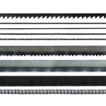 5 lames de scie 130 mm pour mtaux