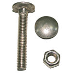 6 boulons trcc inox a2 6x40mm