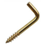 6 gonds  vis laiton 3x30mm