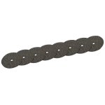 8 disques � tron�onner en oxyde d'alumine � 22 mm