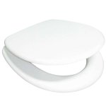 Abattant wc blanc charnières en zinc Abattant wc blanc charnières en zinc