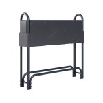 Abri bches acier  washington  - 0. 29 m - 120 x 24 x 120 cm - gris
