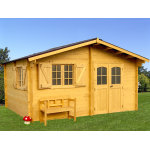 Abri madriers bois massif 42mm surface 22. 87m2