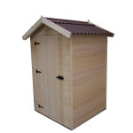 Abri panneau bois massif avec plancher / 16mm / 2. 03m2