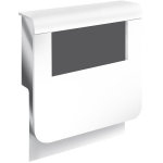 Adaptateur blanc pour plinthe, h. 19 x p. 16. 5 cm Adaptateur blanc pour plinthe, h. 19 x p. 16. 5 cm