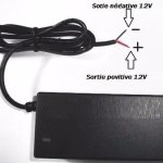 Adaptateur secteur 220v - 12v 60w dc 5a - silamp
