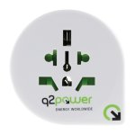 Adaptateur de voyage monde - europe - q2 power
