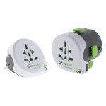 Adaptateur de voyage avec usb compatible avec plus de 195 pays - q2 power Adaptateur de voyage avec usb compatible avec plus de 195 pays - q2 power