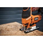 Aeg scie sauteuse pendulaire step100x - 700 w - avec lame