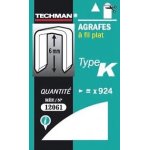 Agrafes 6 mm - type k
