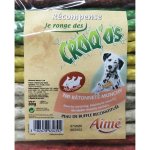 Aime 100 batonnets a macher de 12 cm - peau de buffle 1 kg - pour chien Aime 100 batonnets a macher de 12 cm - peau de buffle 1 kg - pour chien
