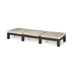 Allibert bain de soleil daytona imitation resine tressee - marron
