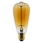 Ampoule d�co filament carbone edison 25w e27 2700k (blanc chaud)