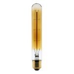Ampoule d�co filament carbone tube 25w e27 2700k (blanc chaud)