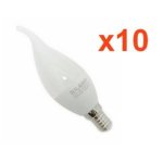 Ampoule e14 led flamme 8w 220v Ø38mm (pack de 10) - blanc chaud 2300k - 3500k - silamp Ampoule e14 led flamme 8w 220v Ø38mm (pack de 10) - blanc chaud 2300k - 3500k - silamp