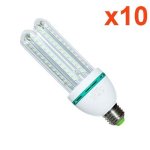 Ampoule e27 led 16w 220v smd2835 cfl 360° lynx (pack de 10) - blanc chaud 2300k - 3500k - silamp Ampoule e27 led 16w 220v smd2835 cfl 360° lynx (pack de 10) - blanc chaud 2300k - 3500k - silamp